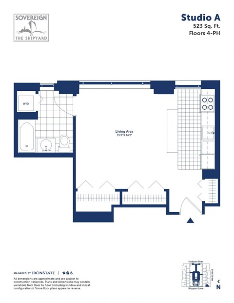 2 14th Street Studio-4 Beds Apartment for Rent - Photo Gallery 26